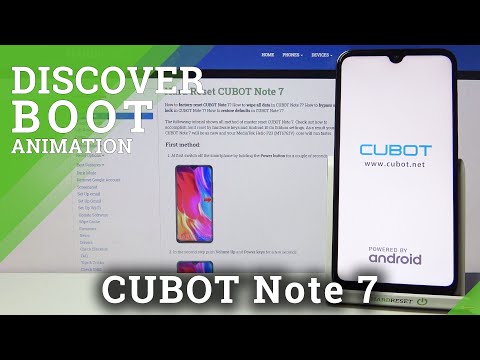 CUBOT Note 7 Boot Animation