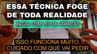Essa Técnica Foge de tudo que Você já fez na vida - Você manifesta tudo rápido 100%