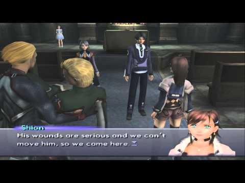 Xenosaga III HD Cutscene 112 - Young Shion (Old Church) - ENGLISH - REGULAR MODE