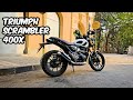 INDIA S LAST MOTOVLOGGER To Review The Triumph Scrambler 400X