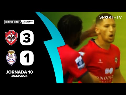 Resumo: UD Oliveirense 3-1 CD Feirense - Liga Portugal SABSEG | SPORT TV