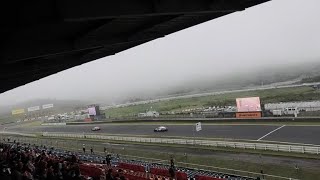 【 超巨大な１コーナースタンドからの視点と、排気音が巨大屋根に反響する独特な雰囲気のサーキット】SUPERGT  オートポリス　2024.10.20