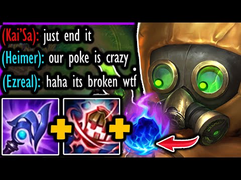 Heimerdinger but I'm a POKEMASTER botlane that obliterates supports...