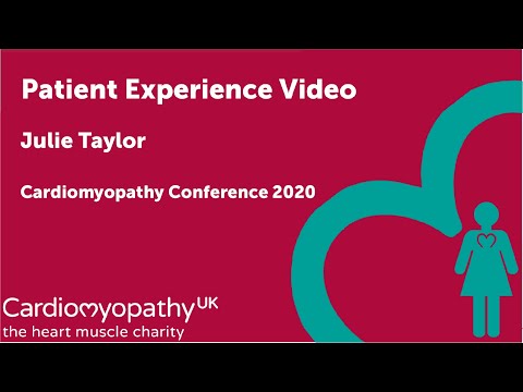 Cardiomyopathy Conference 2020 - Patient Experiences - Julie Taylor