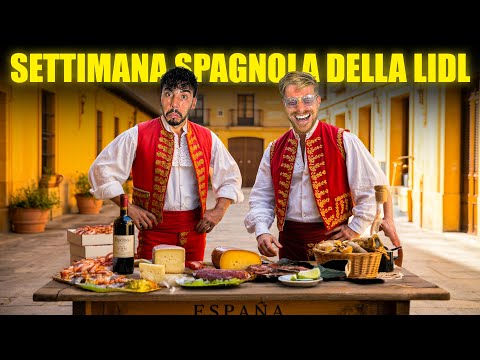 WE TRY ALL THE SPANISH WEEK FOOD FROM LIDL SUPERMARKET - WE WERE VERY SURPRISED