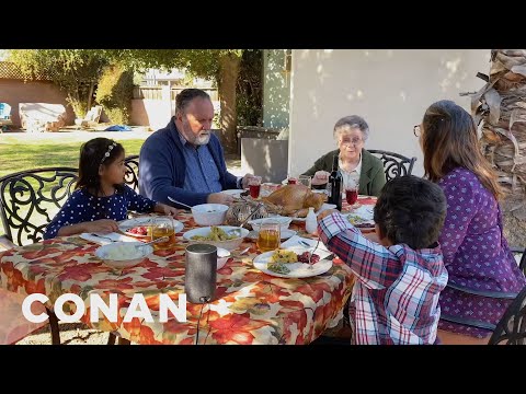 Thanksgiving 2020’s Most Important Guest | CONAN on TBS