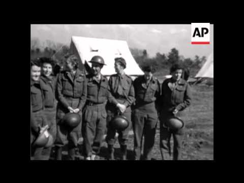 ANZIO CLEARING STATION - NO SOUND