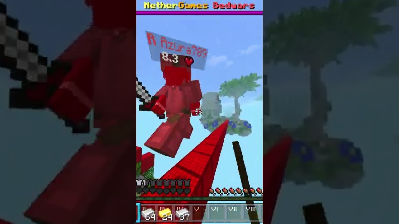 Why you should NEVER let AFK players live #shorts #bedwars #nethergames