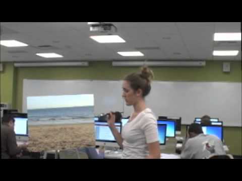 Sam Taylor Wood Computer Lab and Beach