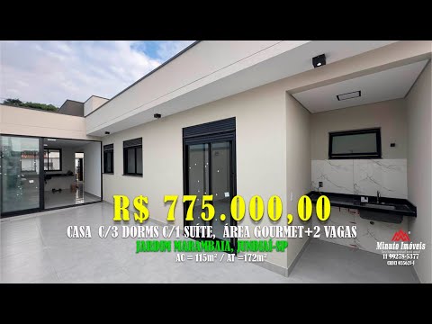 Casa Térrea à Venda  no Jardim  Marambaia, Jundiaí/SP