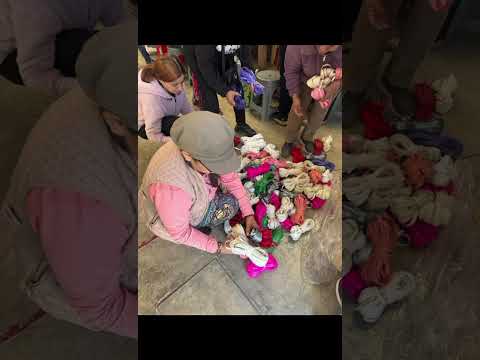 Artesanía con toquilla, Colonia Prados del Rosario, San José de Iturbide, Gto. Primera sesión.