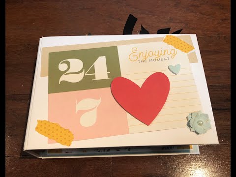 Country Craft Creations Feb 2021 DT Project - Calendar Mini Album (Simple Stories Hello Today)