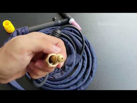 WP17-FV TIG Torch GTAW Tungsten Arc Welding Torch WP17 Argon 4m 1