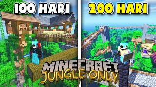 Download lagu 200 Hari di Minecraft tapi Jungle Only❗️❗️ mp3