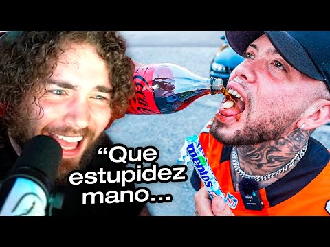 wuant reage a João Sousa "Coca-Cola e Mentos VS. Humano!"