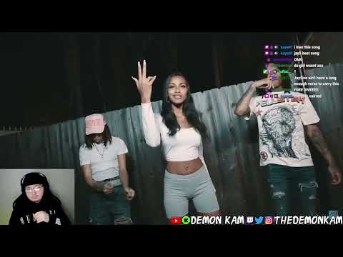 Demon Kam Reacts to Angel Li li x Jay5ive - Where You Goin (Shot by @klovizionz)