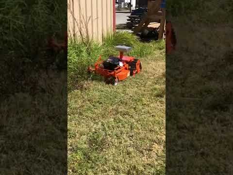 GOAT 22X Robotic Slope Mower great cutting power