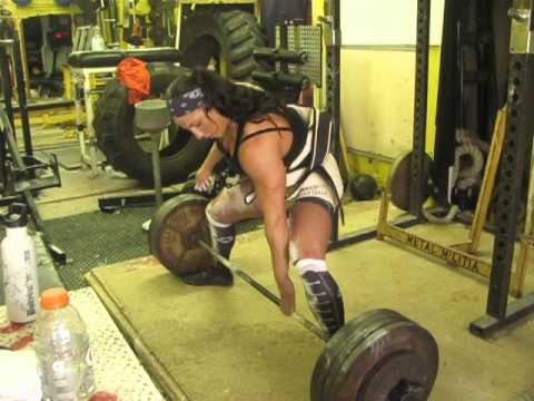 Jessica Scofield "Power Princess" 455 lb Deadlift - Europa training