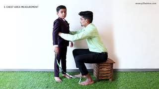 How to Take Measurements for Boys Coat suit