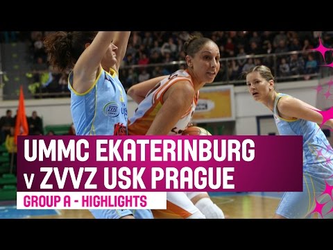 UMMC Ekaterinburg (RUS) v ZVVZ USK Prague (CZE) – Highlights - RS – 2014-15 EuroLeague Women