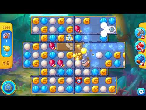 Fishdom 6544 Level - 16 moves - NO BooSTERS