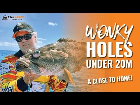 Wonky Holes in under 20 metres of water PLUS catch and cook recipe!