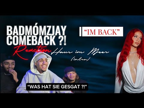 IS SHE BACK⁉️ - WE REACT TO THE INTRO BY BADMÓMZJAY 💯😧