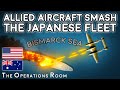 Allied Aircraft Smash The Japanese Fleet Bismarck Sea 1943 Animated