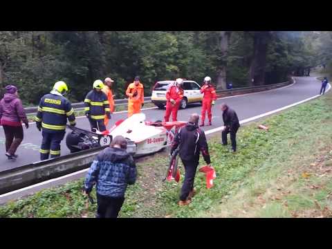 Fausto Bormolini - CRASH at FIA Hill Climb Masters Šternberk 2016 [BEST SHOT!!]