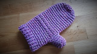 Anleitung: Einfachen Ofenhandschuh häkeln