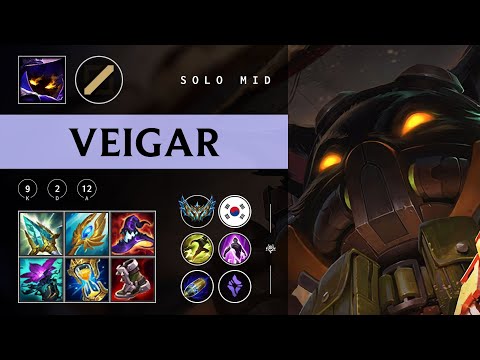 Veigar Mid vs Irelia - KR Challenger Patch 25.22