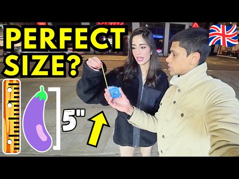 WHATS THE PERFECT SIZE? 🍆🇬🇧