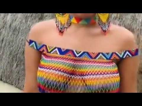 Zulu girls and their traditional dance 