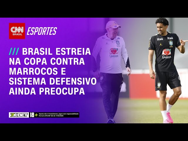 Análise: Brasil estreia na Copa e sistema defensivo ainda preocupa; entenda | CNN PRIME TIME