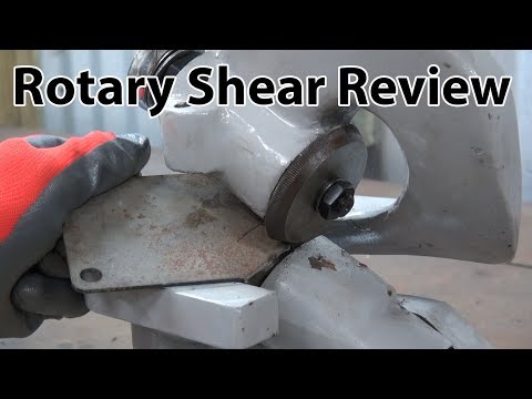 Woodward Fab WFMS Rotary Shear Demo & Review