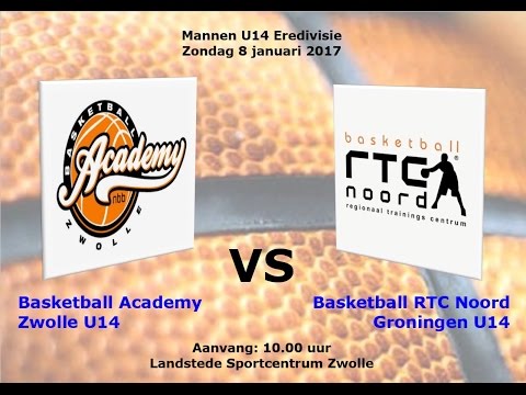 BA Zwolle U14 - RTC Noord U14, 1e kwart, 08-01-2017