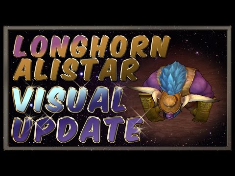 Longhorn Alistar Visual Update - Skin Spotlight - League of Legends