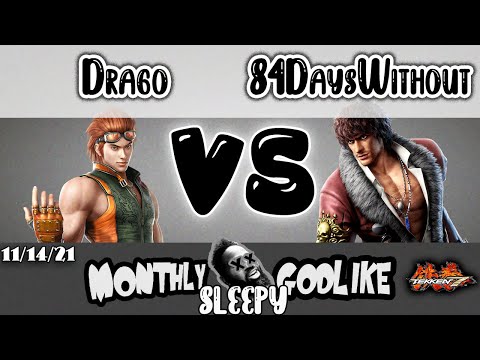 Monthly Godlike (Sleepy) - Tekken 7 - Drago (Hwoarang) vs 84DaysWithout (Miguel)
