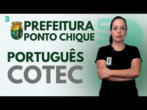 PORTUGUÊS BANCA COTEC PREF. DE PONTO CHIQUE MG