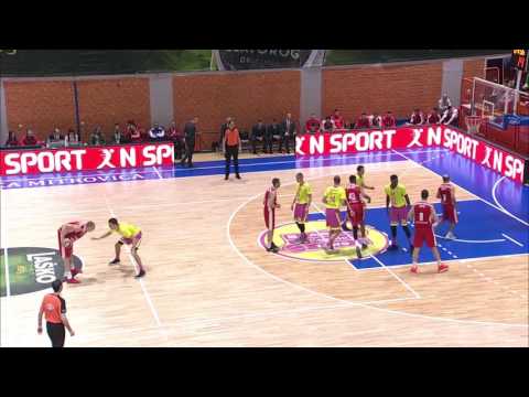 ABA Liga 2016/17, Round 15 match: Mega Leks - FMP (25.12.2016)