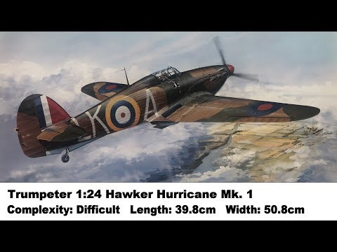 Large Scale! Trumpeter 1:24 Hawker Hurricane Mk. 1 Kit Review