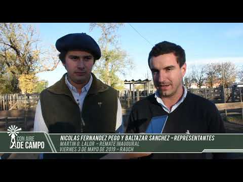 Nicolas F. Pego y Baltazar Sanchez - Martín G. Lalor - Inauguración en Rauch - 3 de mayo de 2019