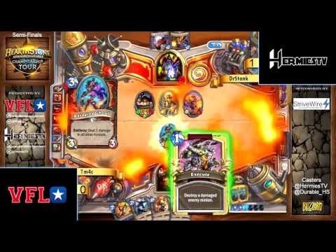 [Hearthstone]  VFL Weekly #10 HIGHLIGHTS. Semi Finals 2 Tm4c vs. DrStank