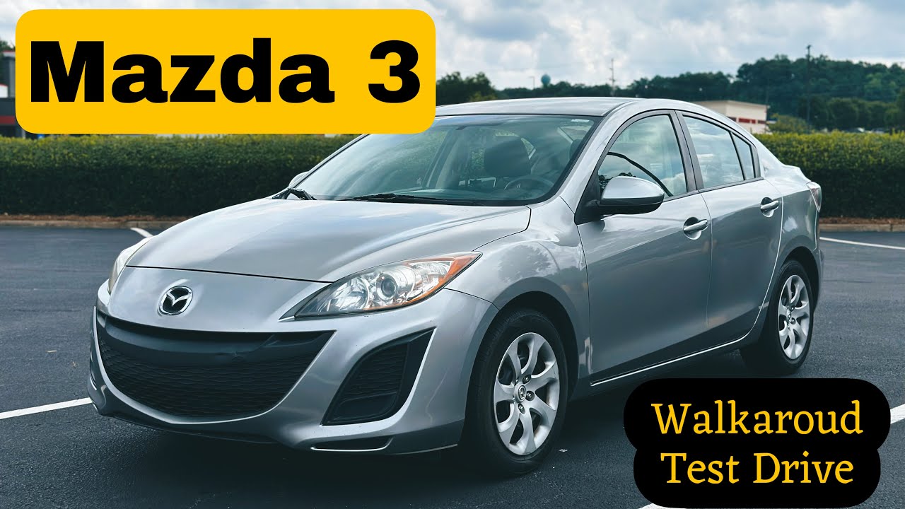 2010 Mazda 3 Manual Transmission walk around, test drive ...