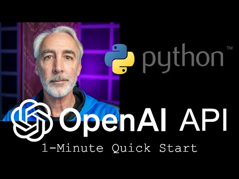 Openai Api Python 1 Minute Quick Start