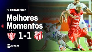 NOROESTE 1X1 CAPIVARIANO | MELHORES MOMENTOS | PAULISTÃO 2026