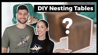 DIY Wood Nesting Tables *SUPER INEXPENSIVE!*