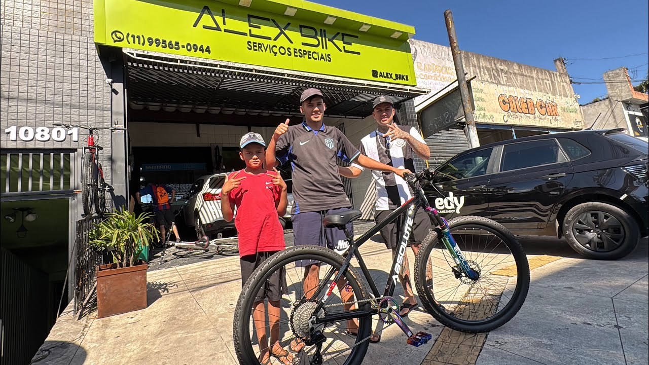 NOVA BICICLETA DO PEDRINHO E LEO GORDINHO