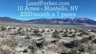 10 Acres in Nevada - $200/mth Financing
