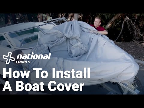 How To Install A Boat Cover | Windstorm by Eevelle